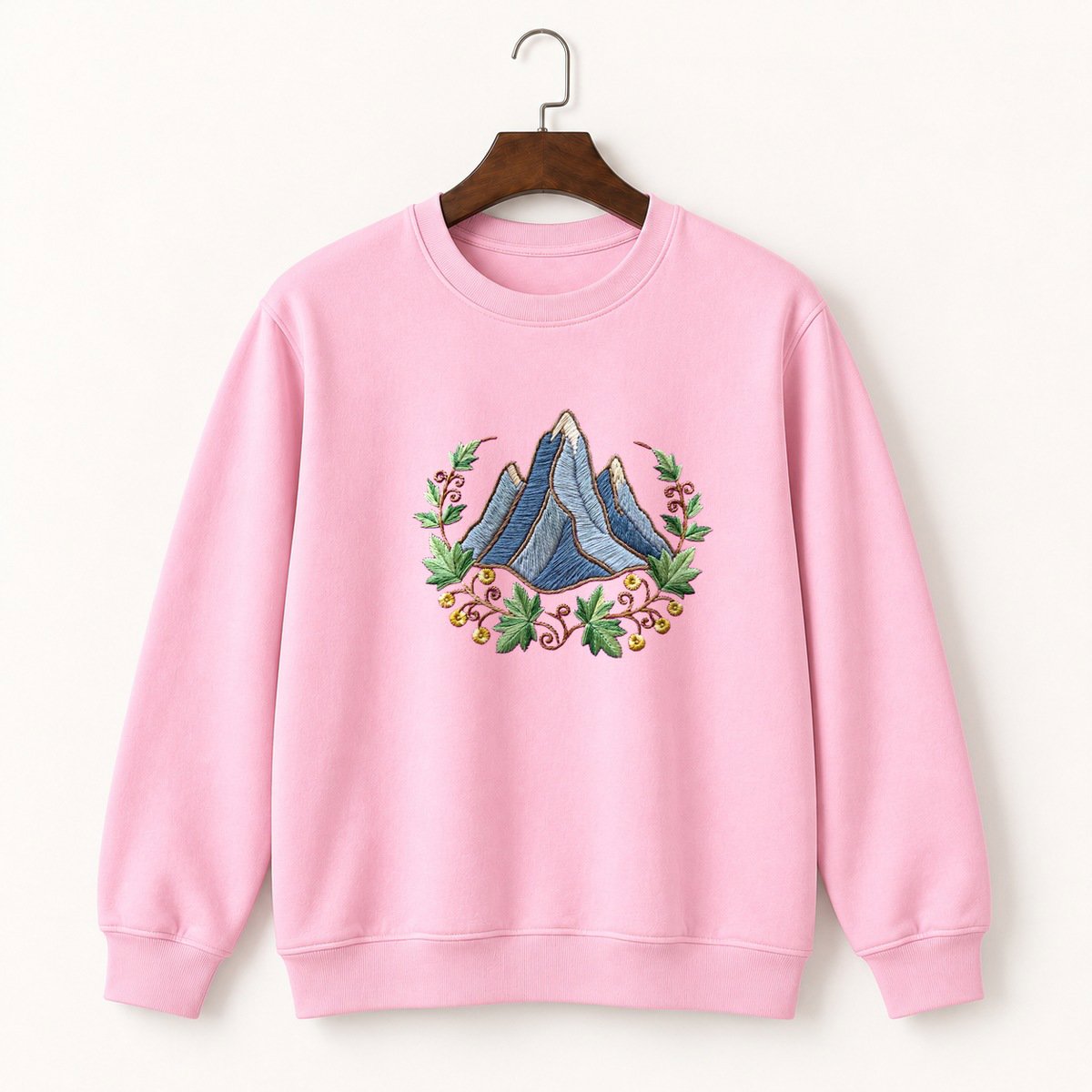 Grand Teton Mountain Crewneck Sweatshirt 4