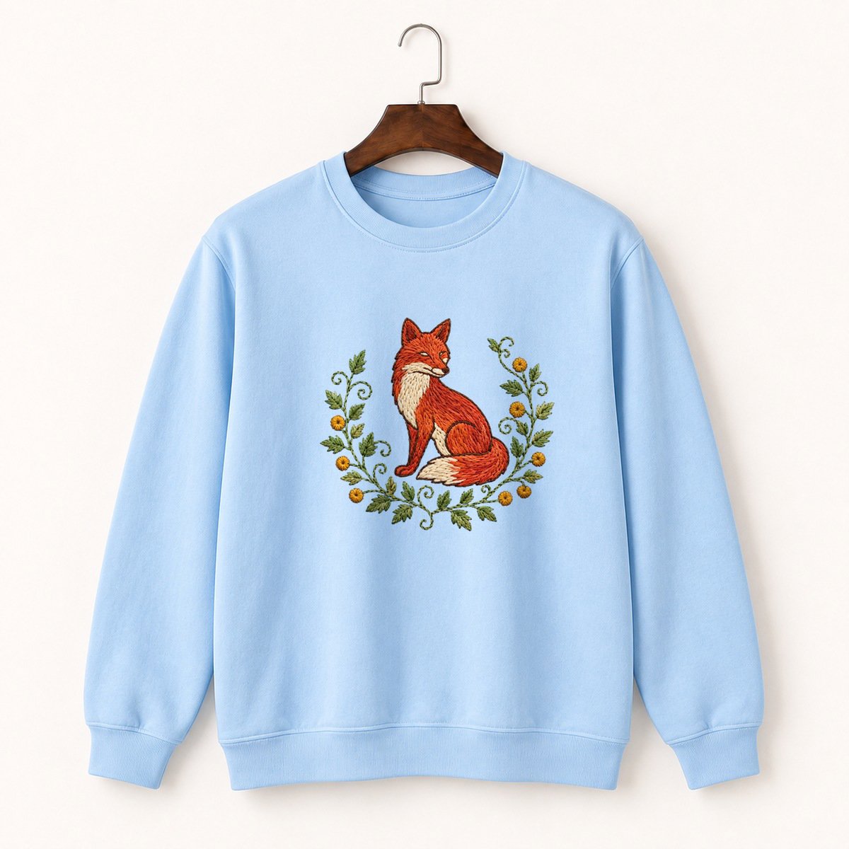 Red Fox Crewneck Sweatshirt 1