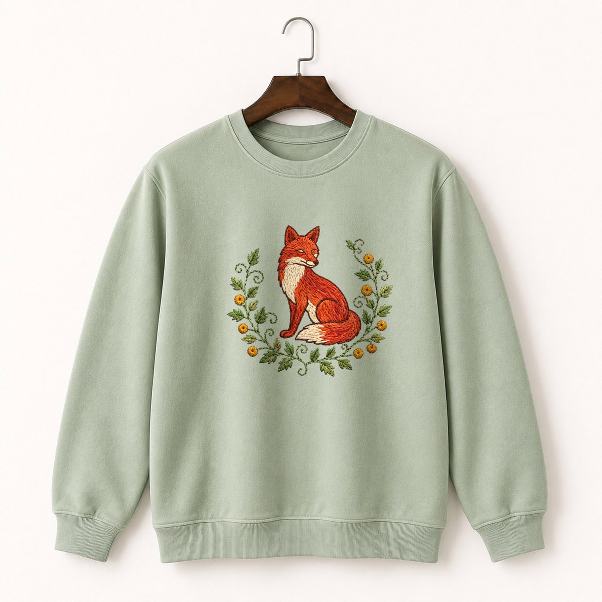 Red Fox Crewneck Sweatshirt 2