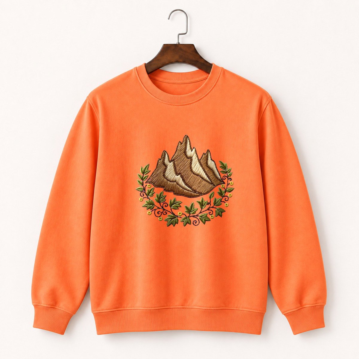 Dolomites Mountains Crewneck Sweatshirt 3