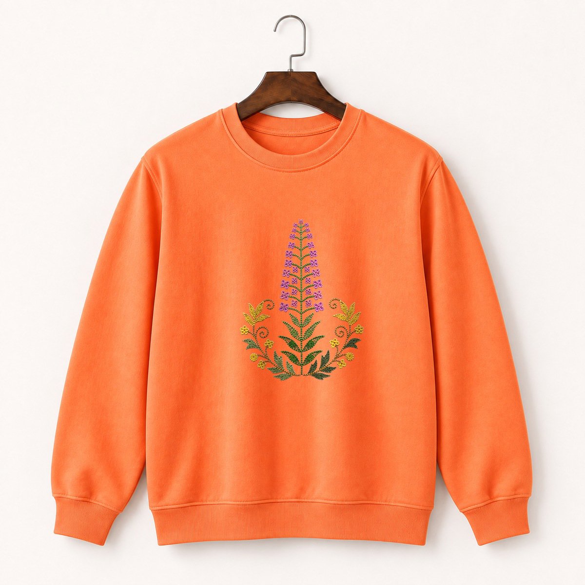 Fireweed Flower Crewneck Sweatshirt 3