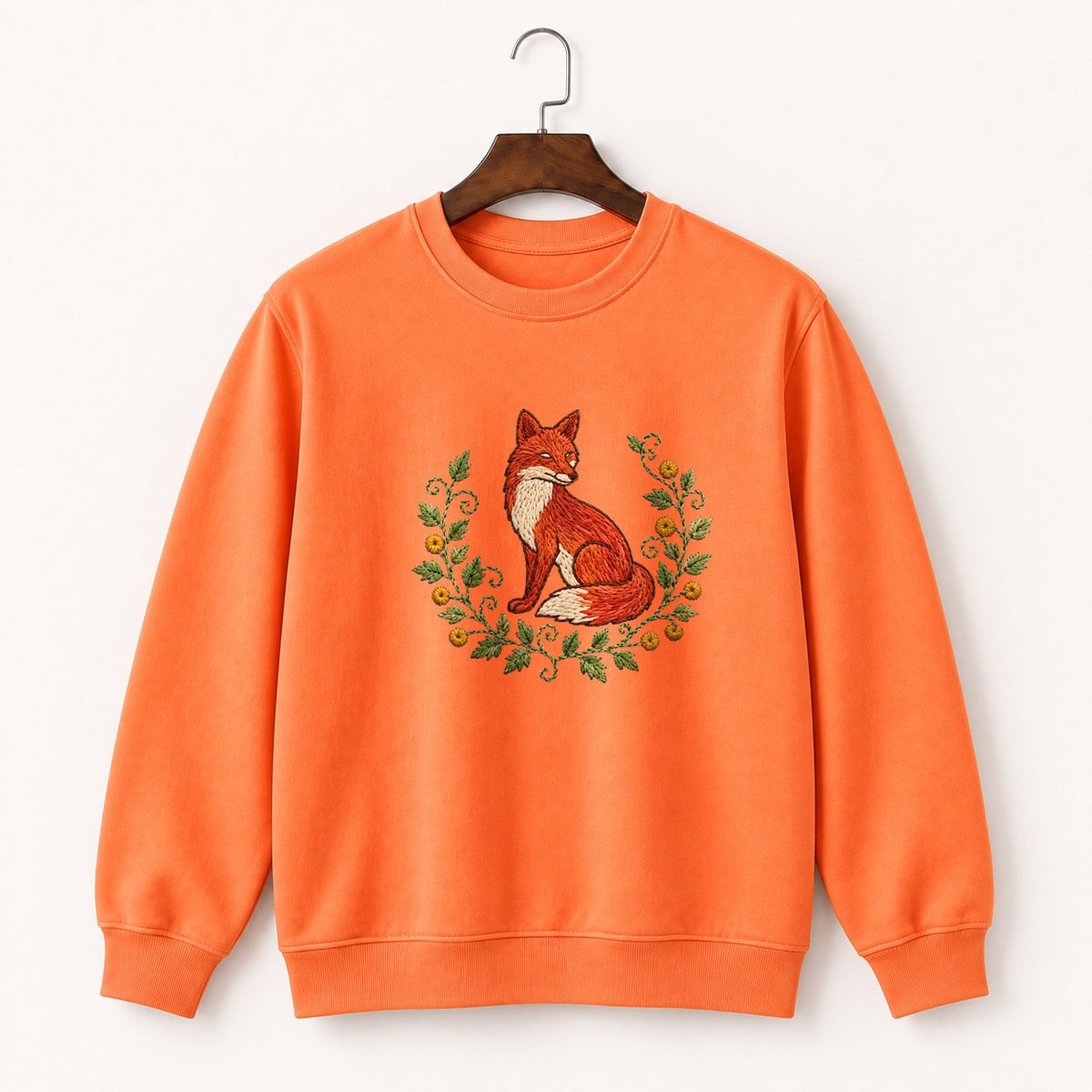 Red Fox Crewneck Sweatshirt 3