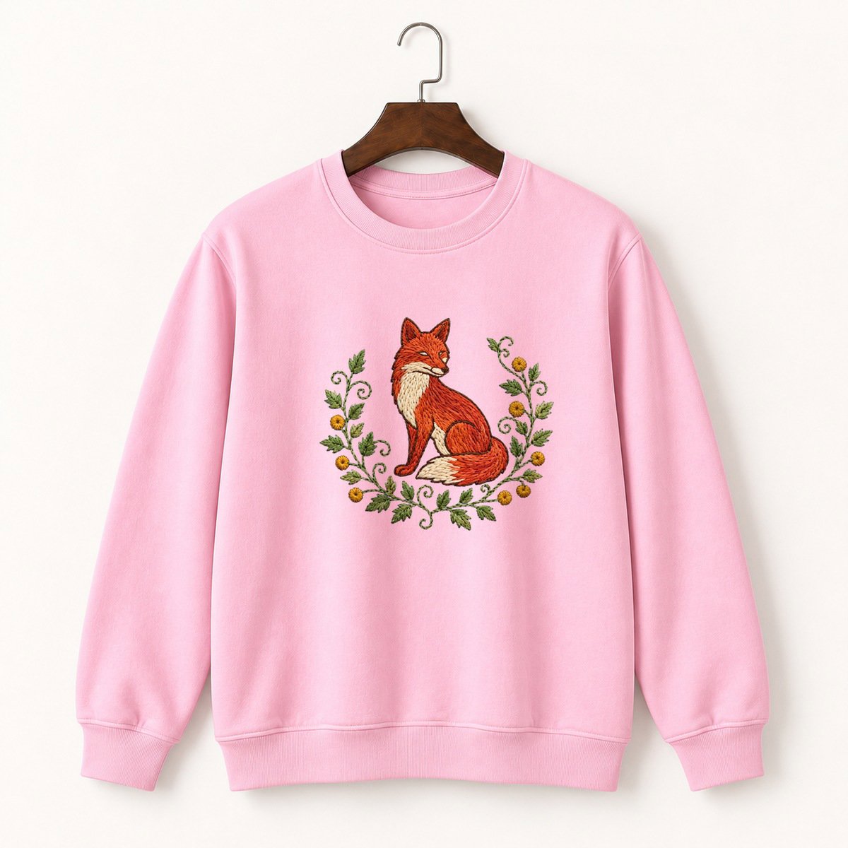 Red Fox Crewneck Sweatshirt 4