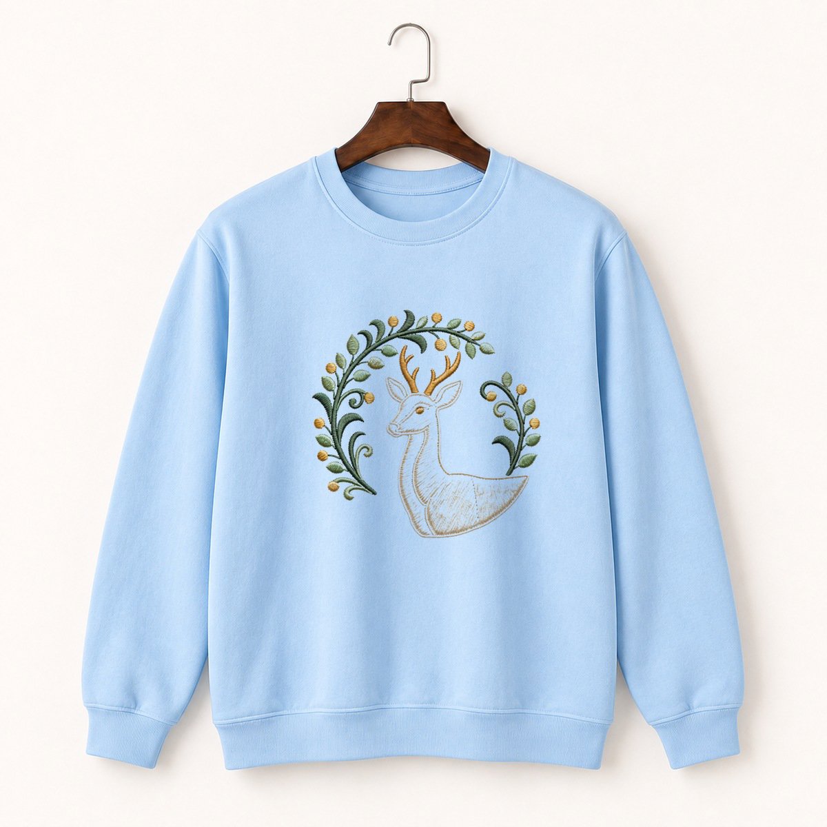 White-Tailed Deer Crewneck Sweatshirt 1