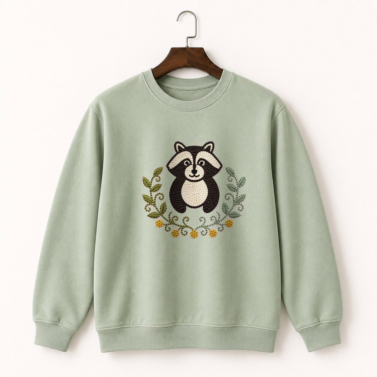 Raccoon Crewneck Sweatshirt 2
