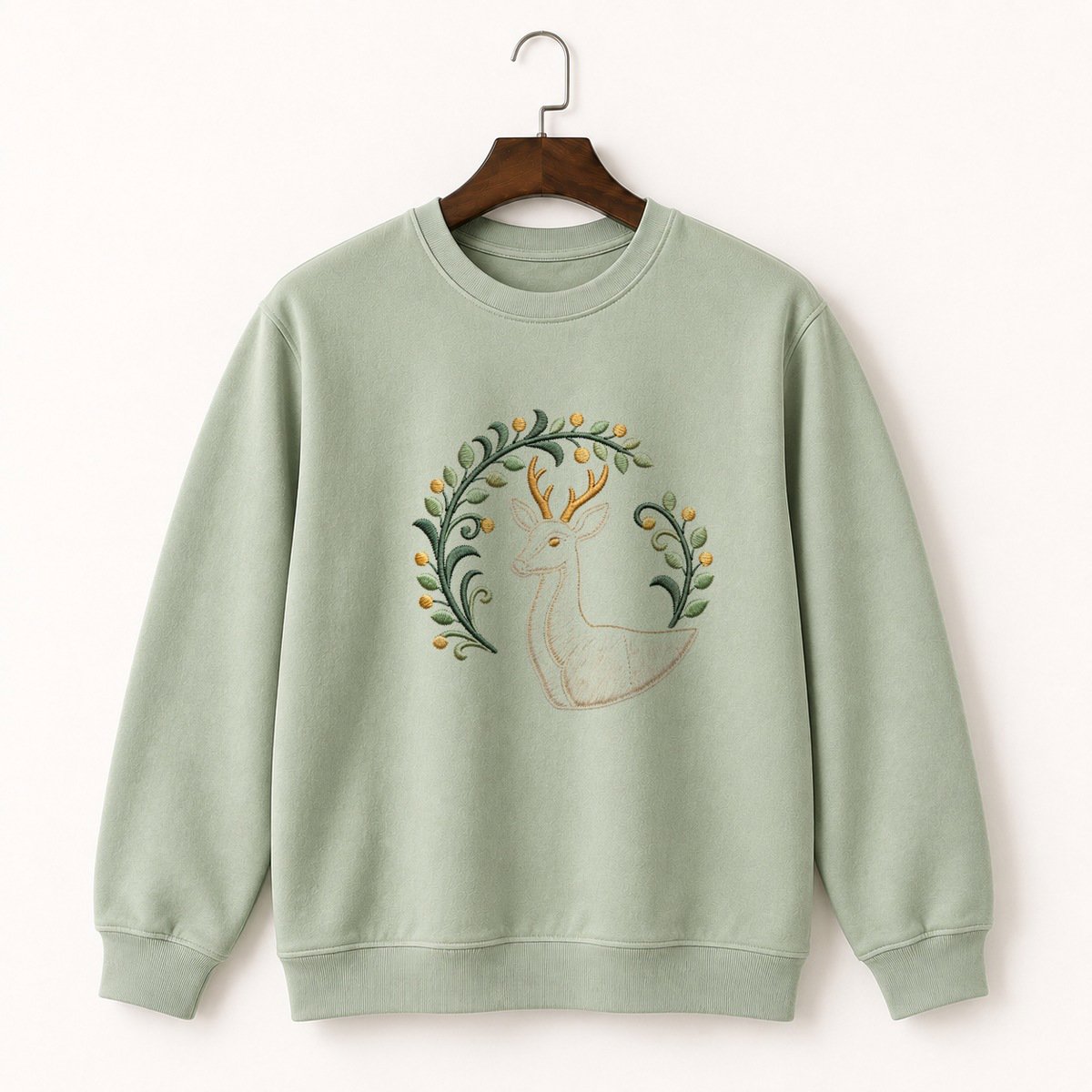 White-Tailed Deer Crewneck Sweatshirt 2