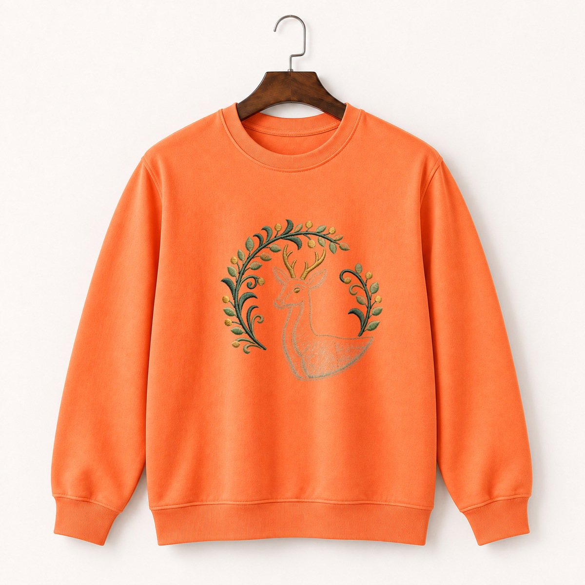 White-Tailed Deer Crewneck Sweatshirt 3
