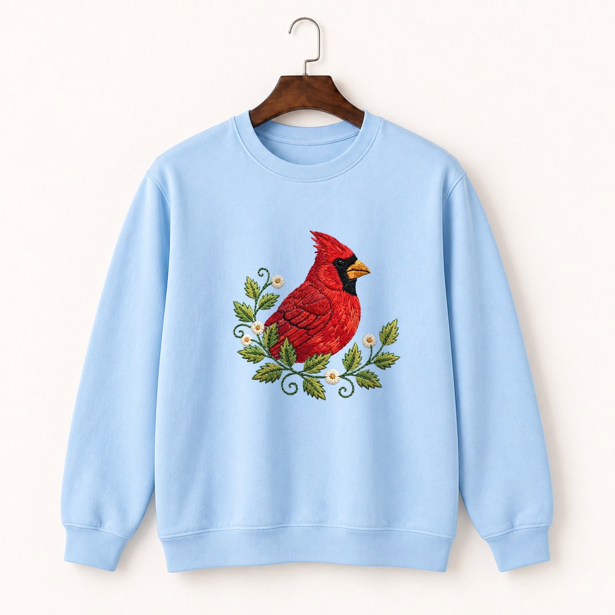 Northern Cardinal Crewneck Sweatshirt 1