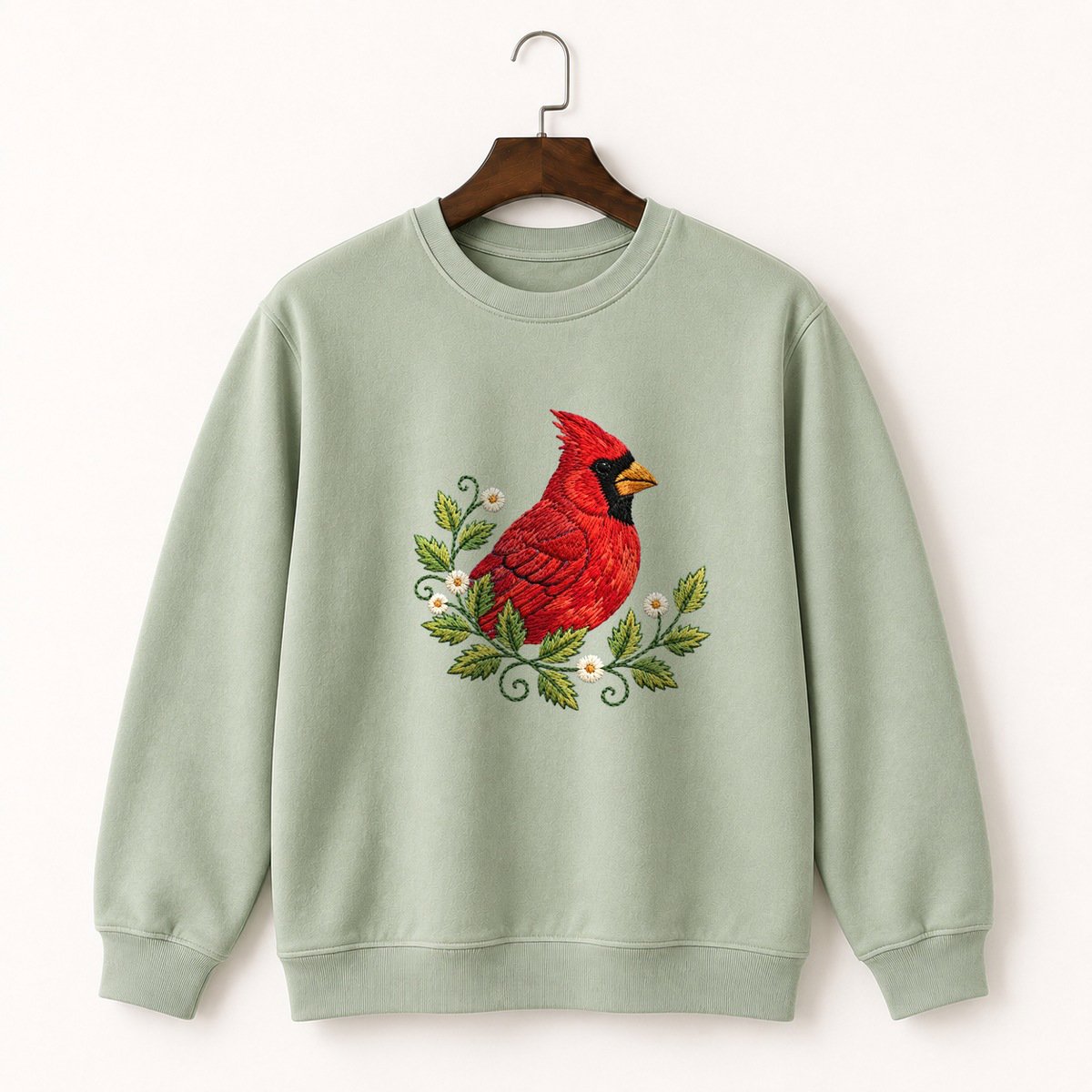 Northern Cardinal Crewneck Sweatshirt 2