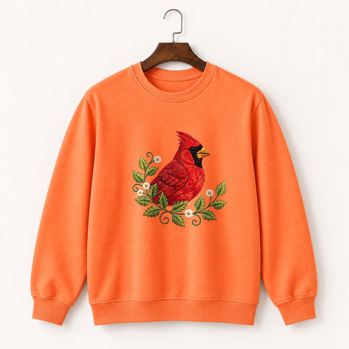 Northern Cardinal Crewneck Sweatshirt 3