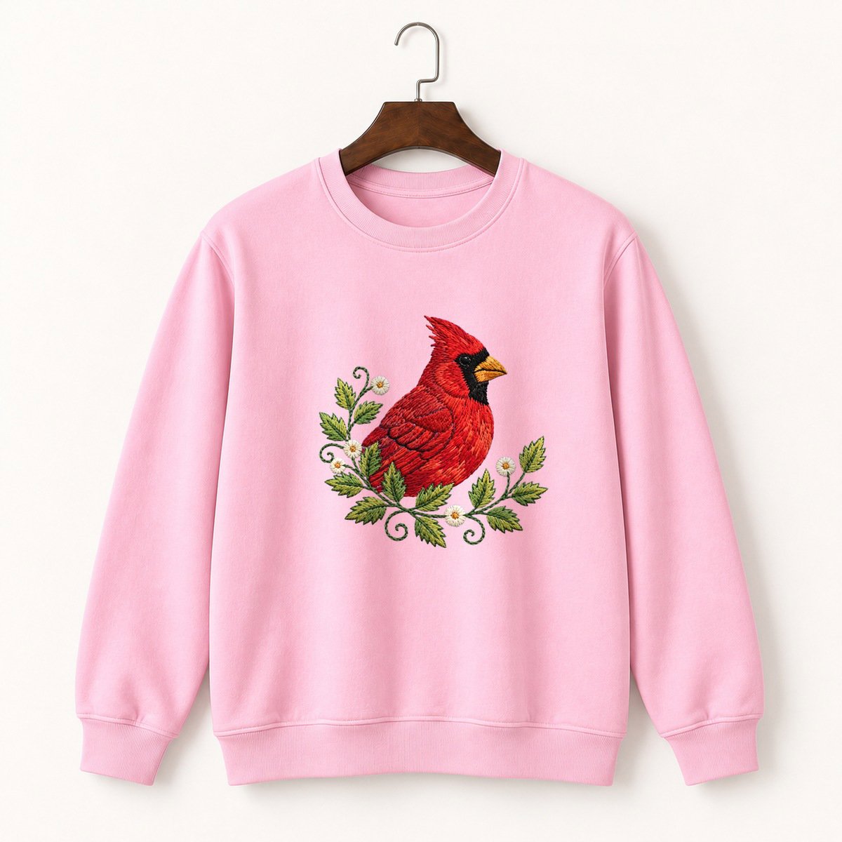 Northern Cardinal Crewneck Sweatshirt 4