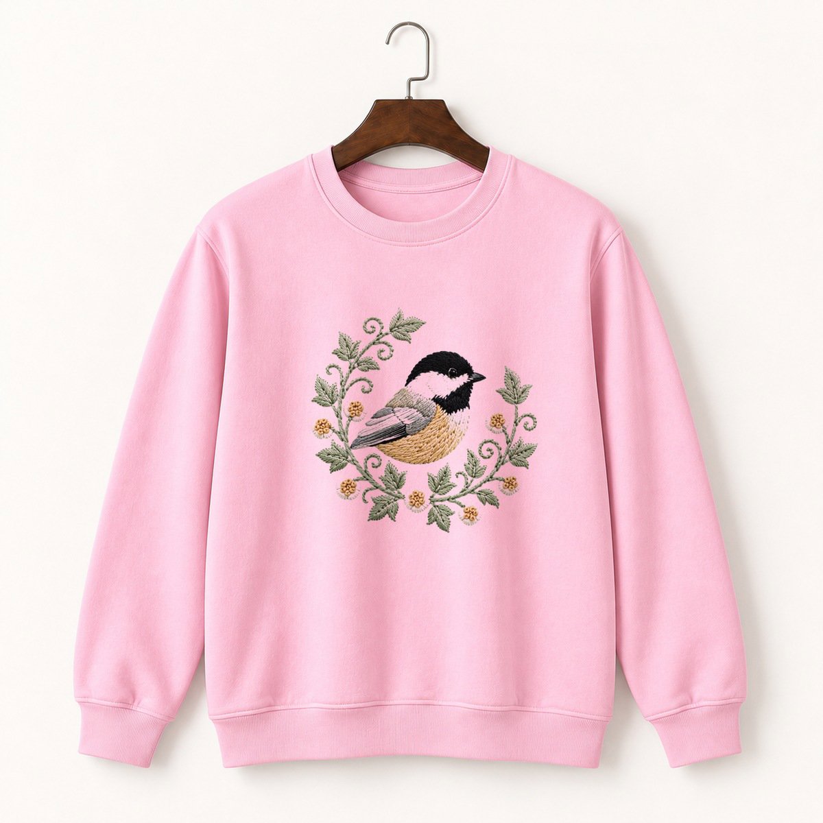 Black-Capped Chickadee Crewneck Sweatshirt 4