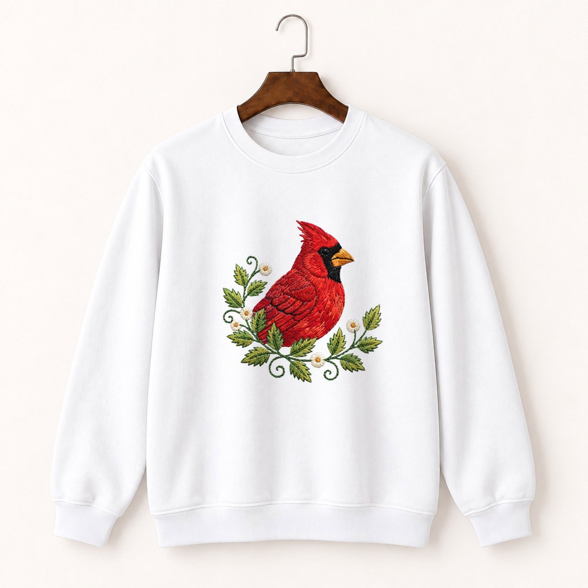 Northern Cardinal Crewneck Sweatshirt 5