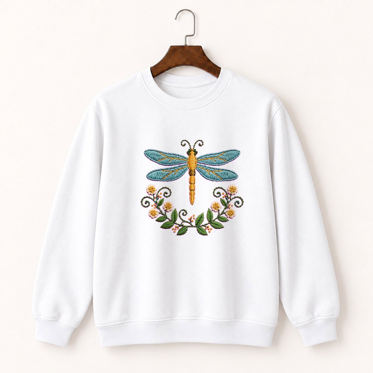 Dragonfly Crewneck Sweatshirt 5