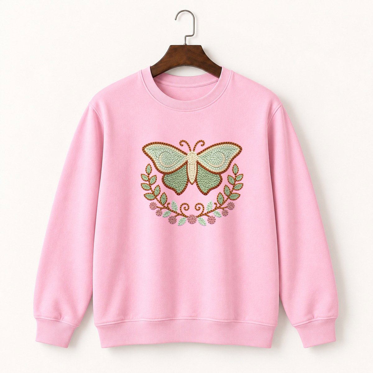 Luna Moth Crewneck Sweatshirt 4