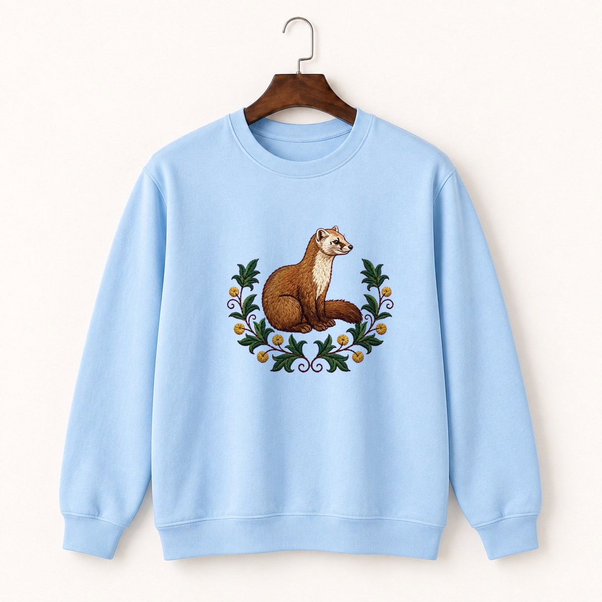 Pine Marten Crewneck Sweatshirt 1