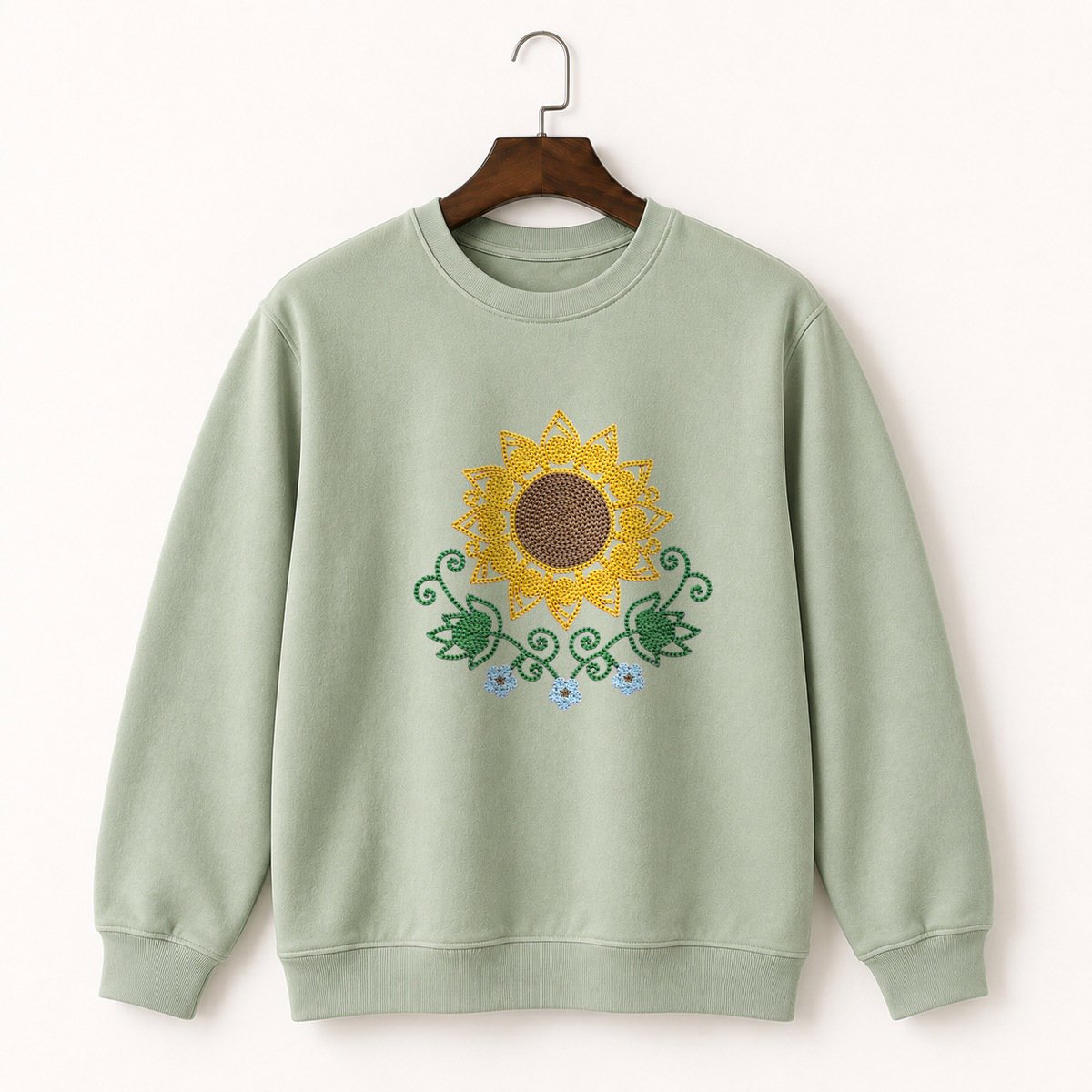 Sunflower Crewneck Sweatshirt 2