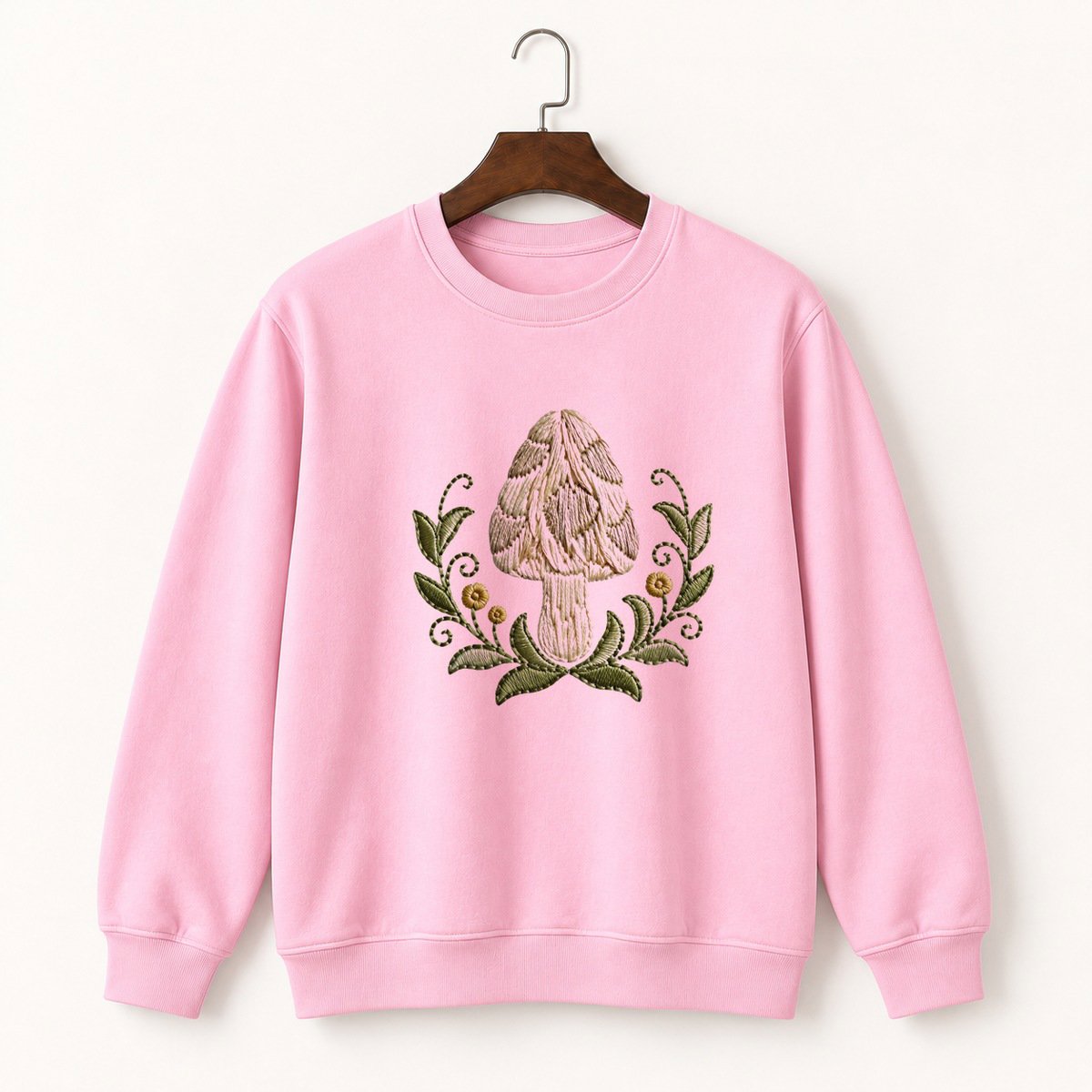 Shaggy Mane Mushroom Crewneck Sweatshirt 4