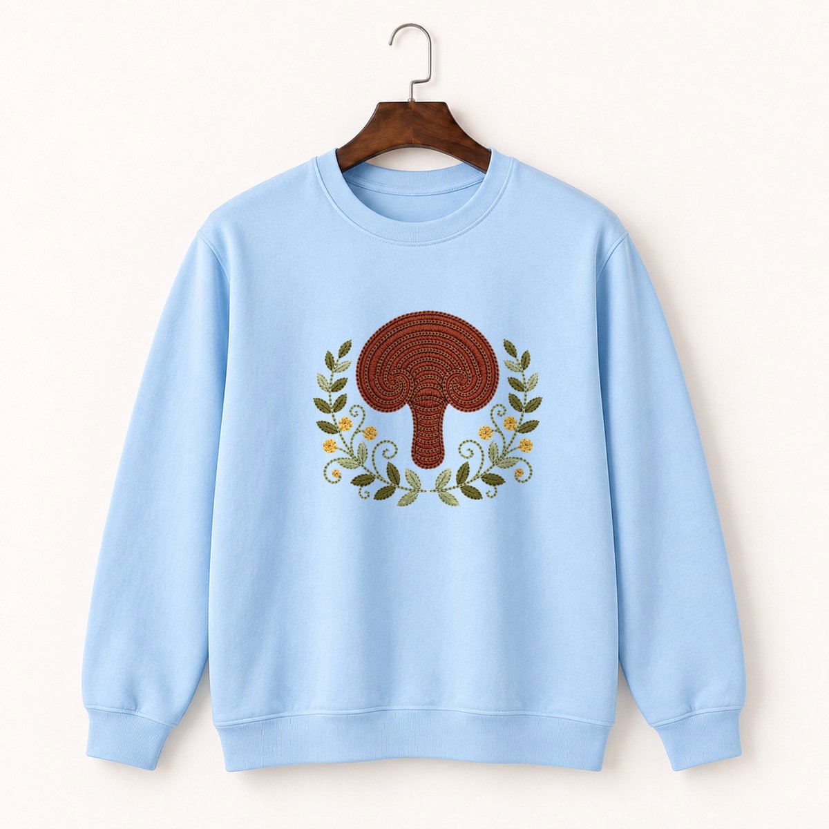 Reishi Mushroom Crewneck Sweatshirt 1