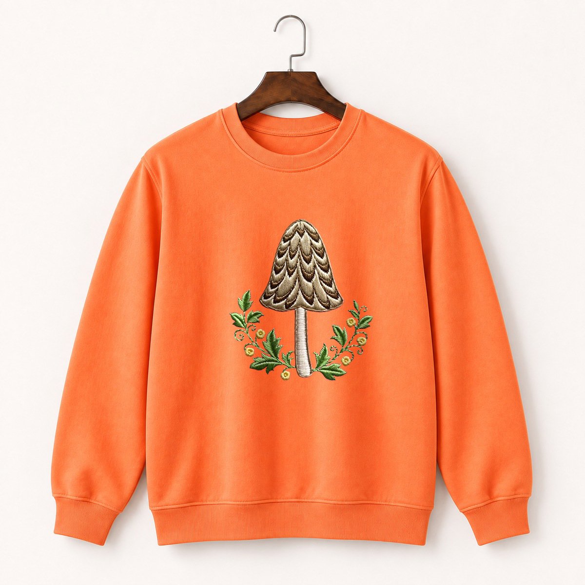 Ink Cap Mushroom Crewneck Sweatshirt 3