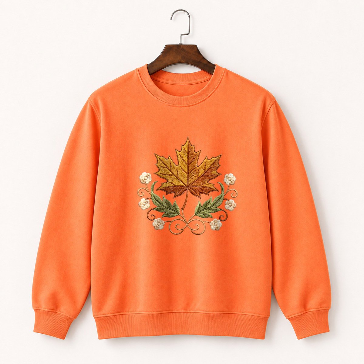 Maple Leaf Crewneck Sweatshirt 3