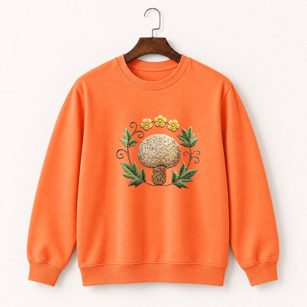 Puffball Mushroom Crewneck Sweatshirt 3