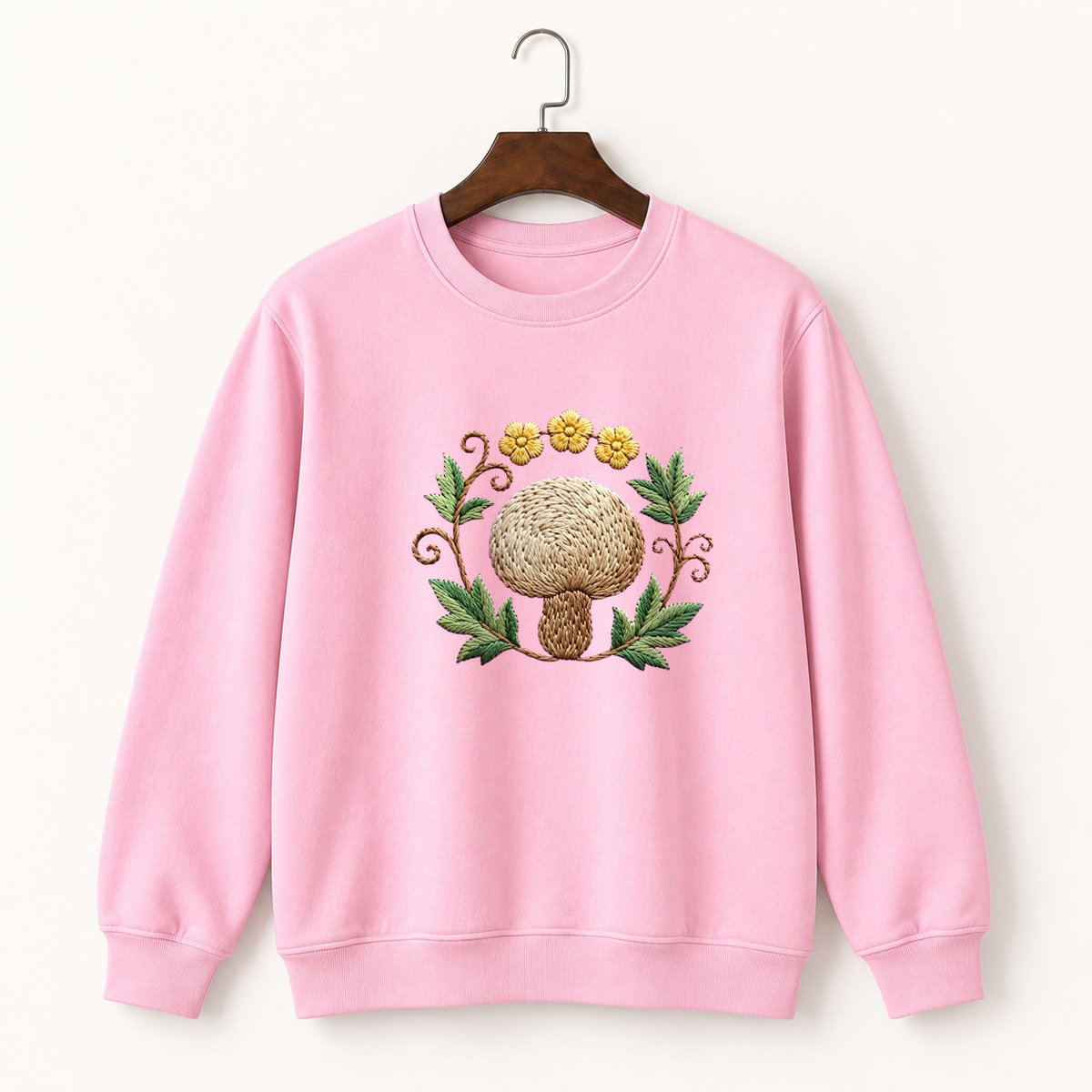 Puffball Mushroom Crewneck Sweatshirt 4