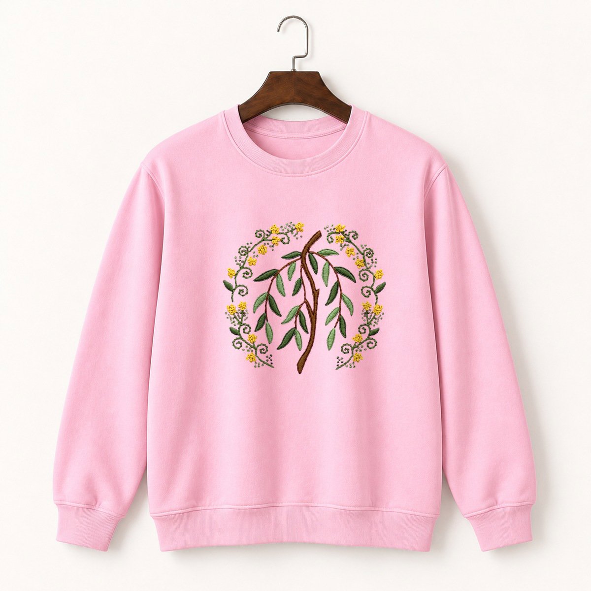 Willow Branch Crewneck Sweatshirt 4