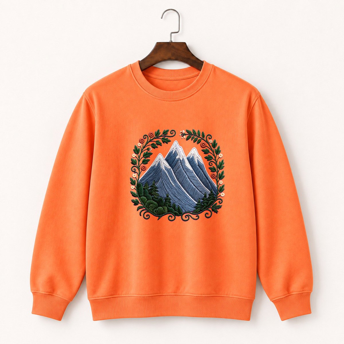 Cascade Mountains Crewneck Sweatshirt 3