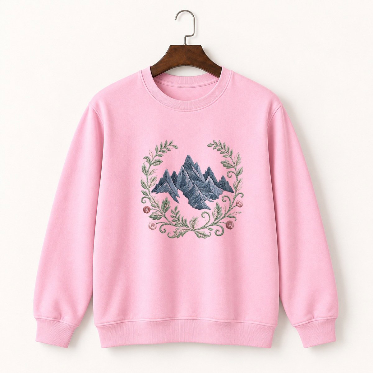 Dolomite Mountains Crewneck Sweatshirt 4