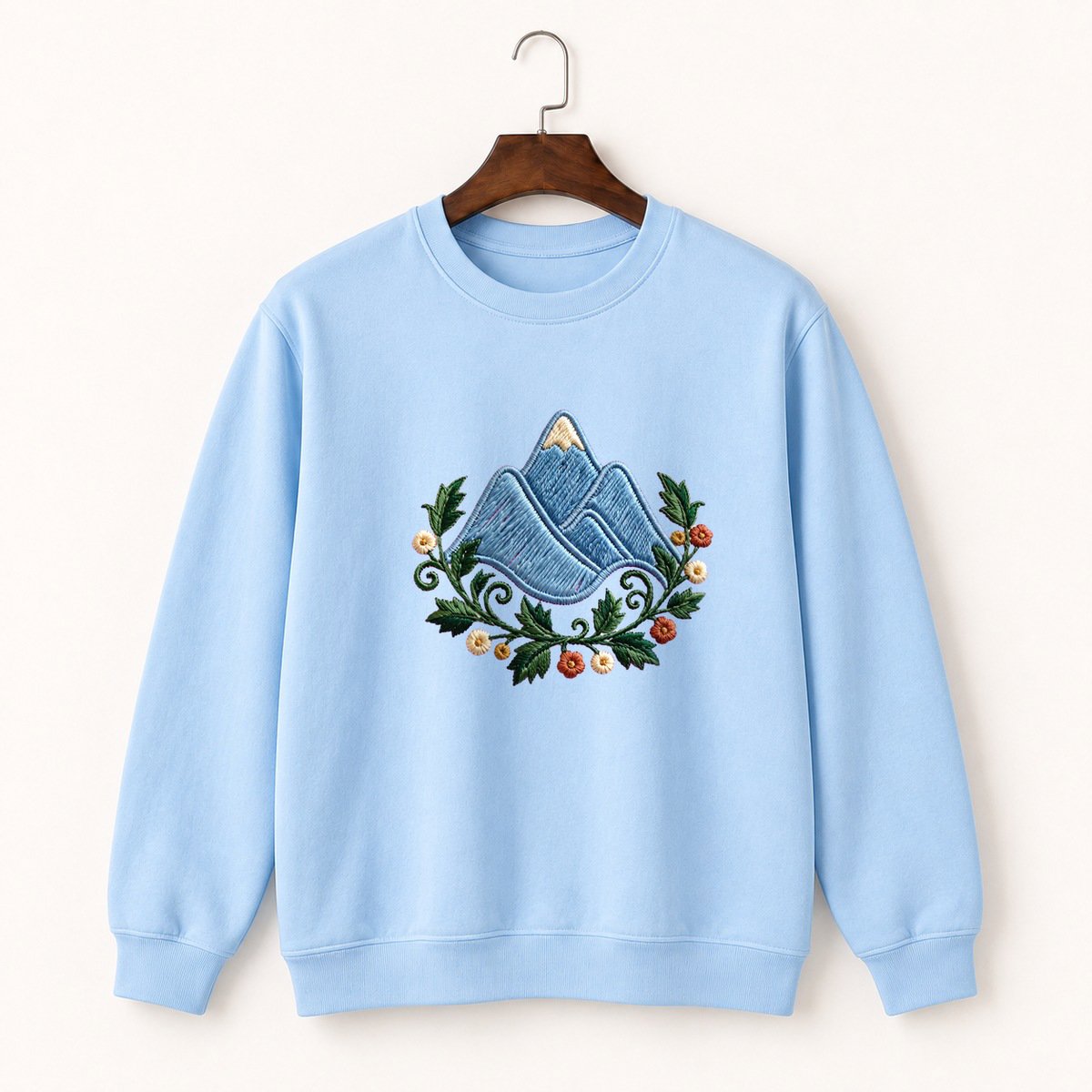 Adirondack Mountains Crewneck Sweatshirt 1