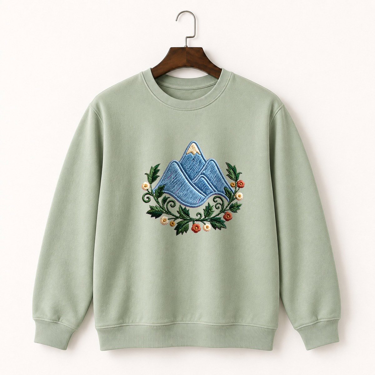 Adirondack Mountains Crewneck Sweatshirt 2