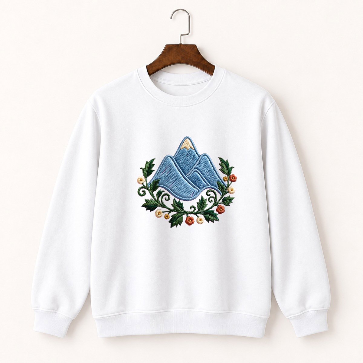 Adirondack Mountains Crewneck Sweatshirt 5