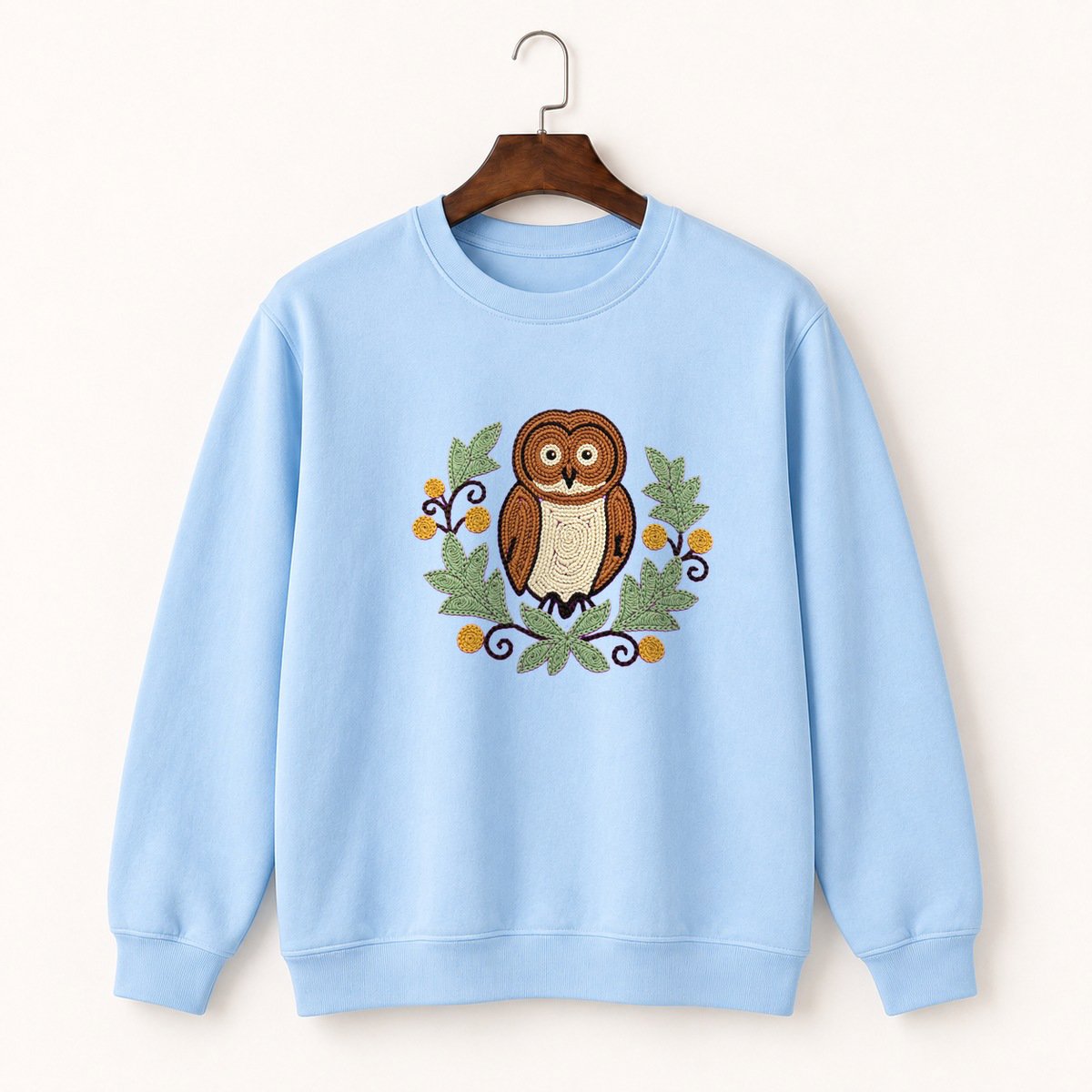 Barred Owl Crewneck Sweatshirt 1