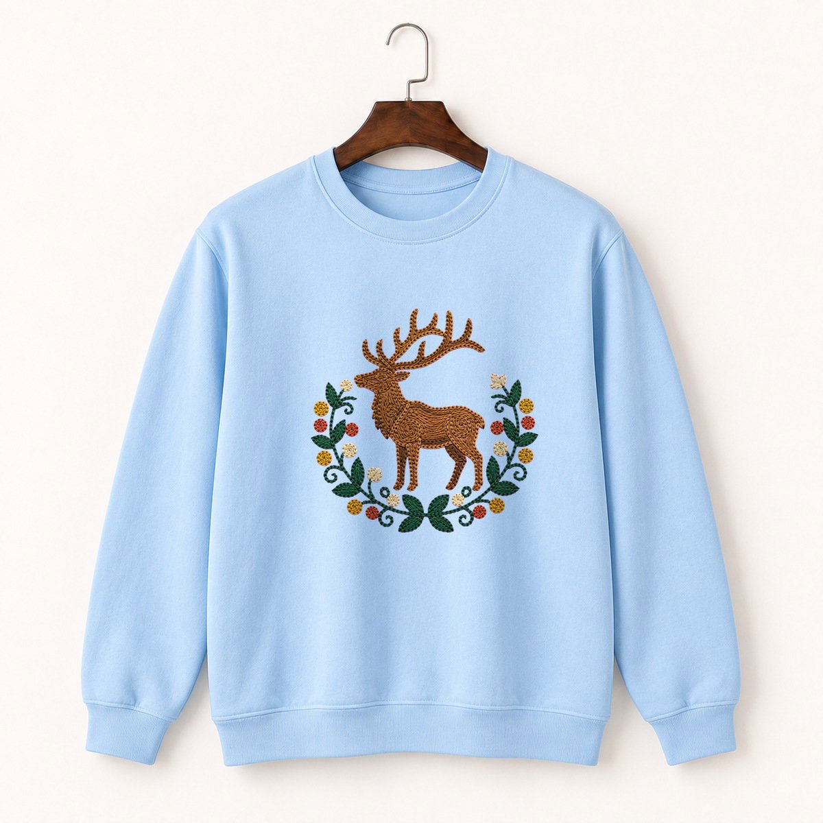 Elk Crewneck Sweatshirt 1