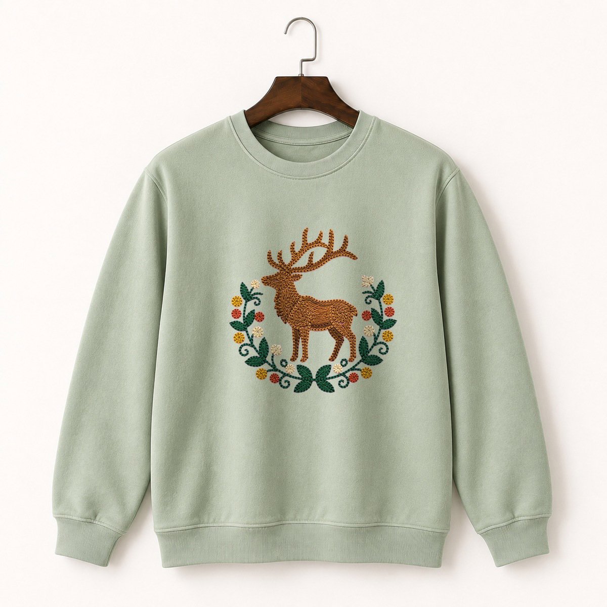 Elk Crewneck Sweatshirt 2