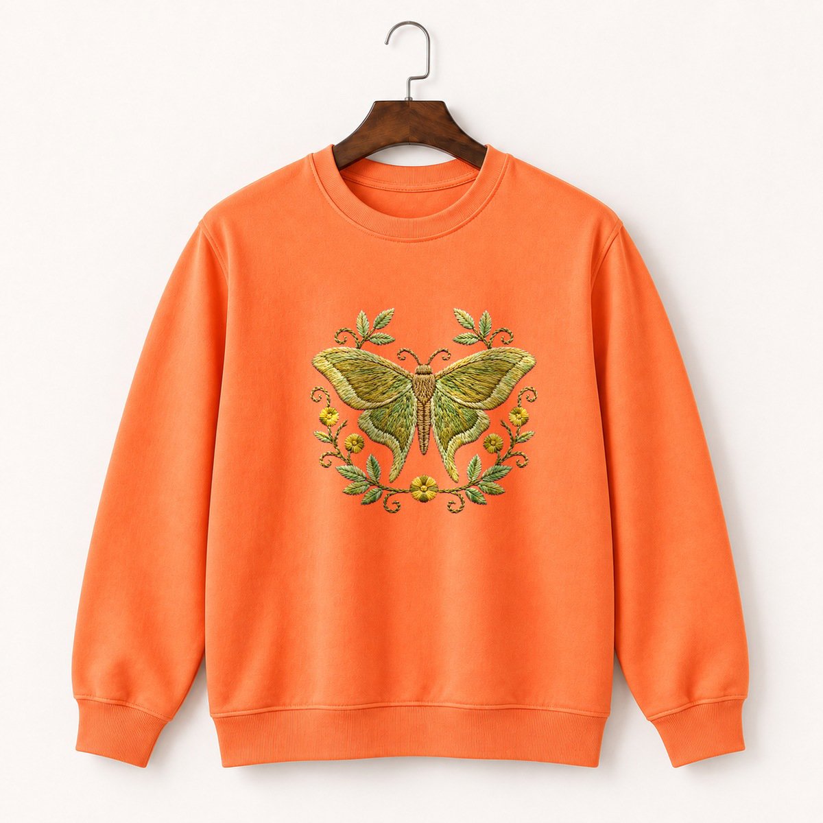 Luna Moth Crewneck Sweatshirt 3