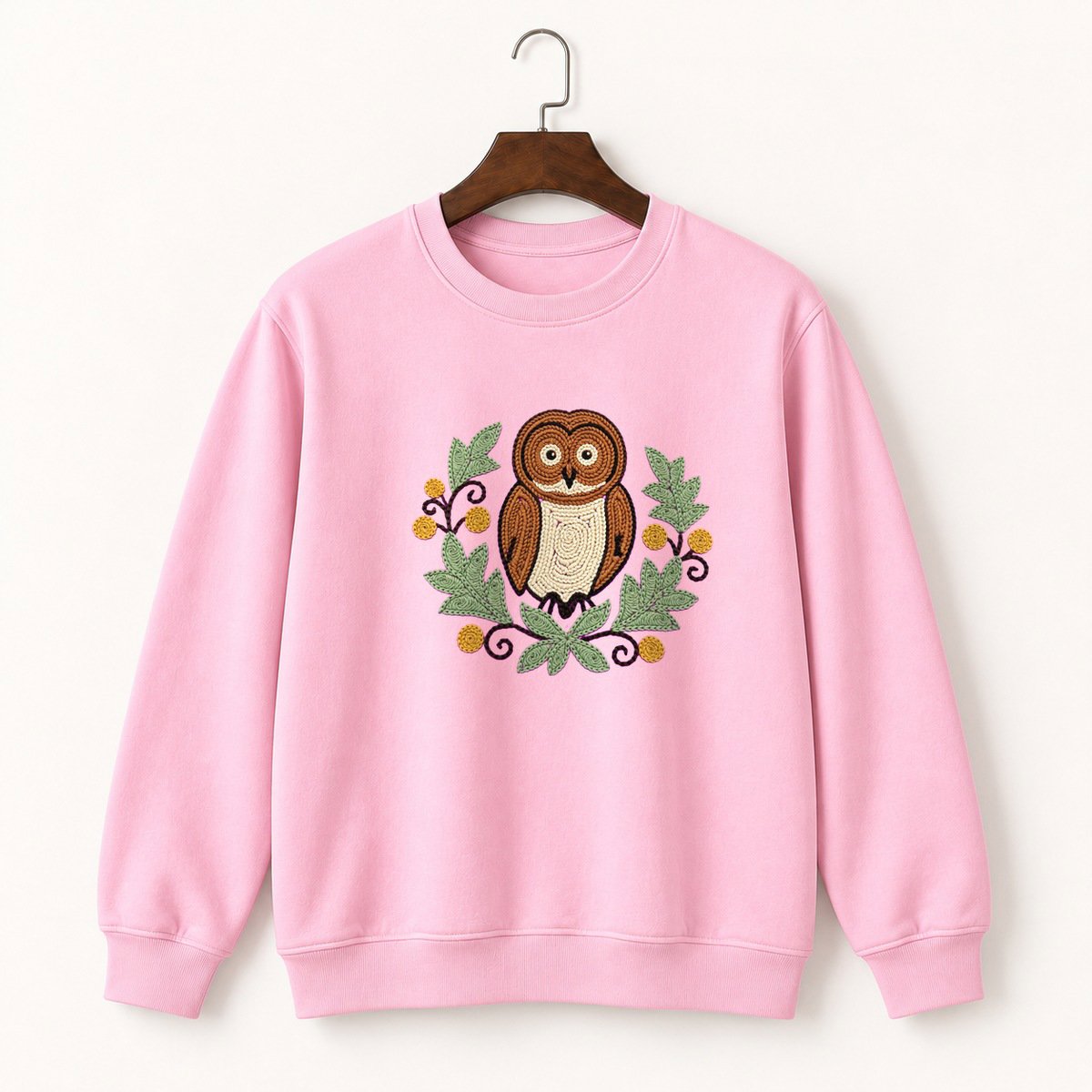Barred Owl Crewneck Sweatshirt 4