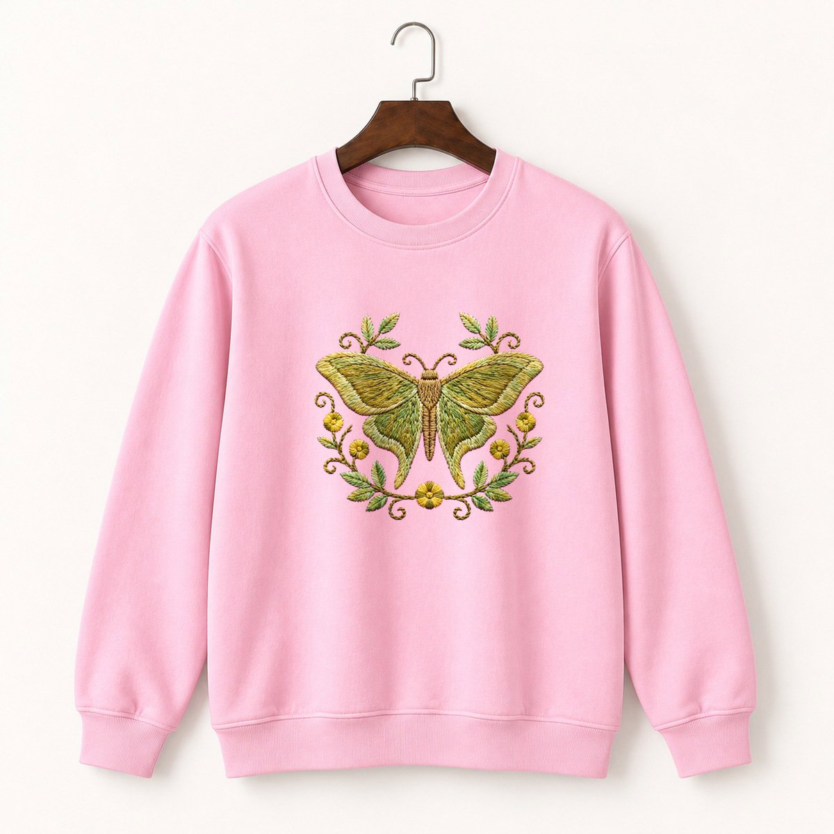 Luna Moth Crewneck Sweatshirt 4