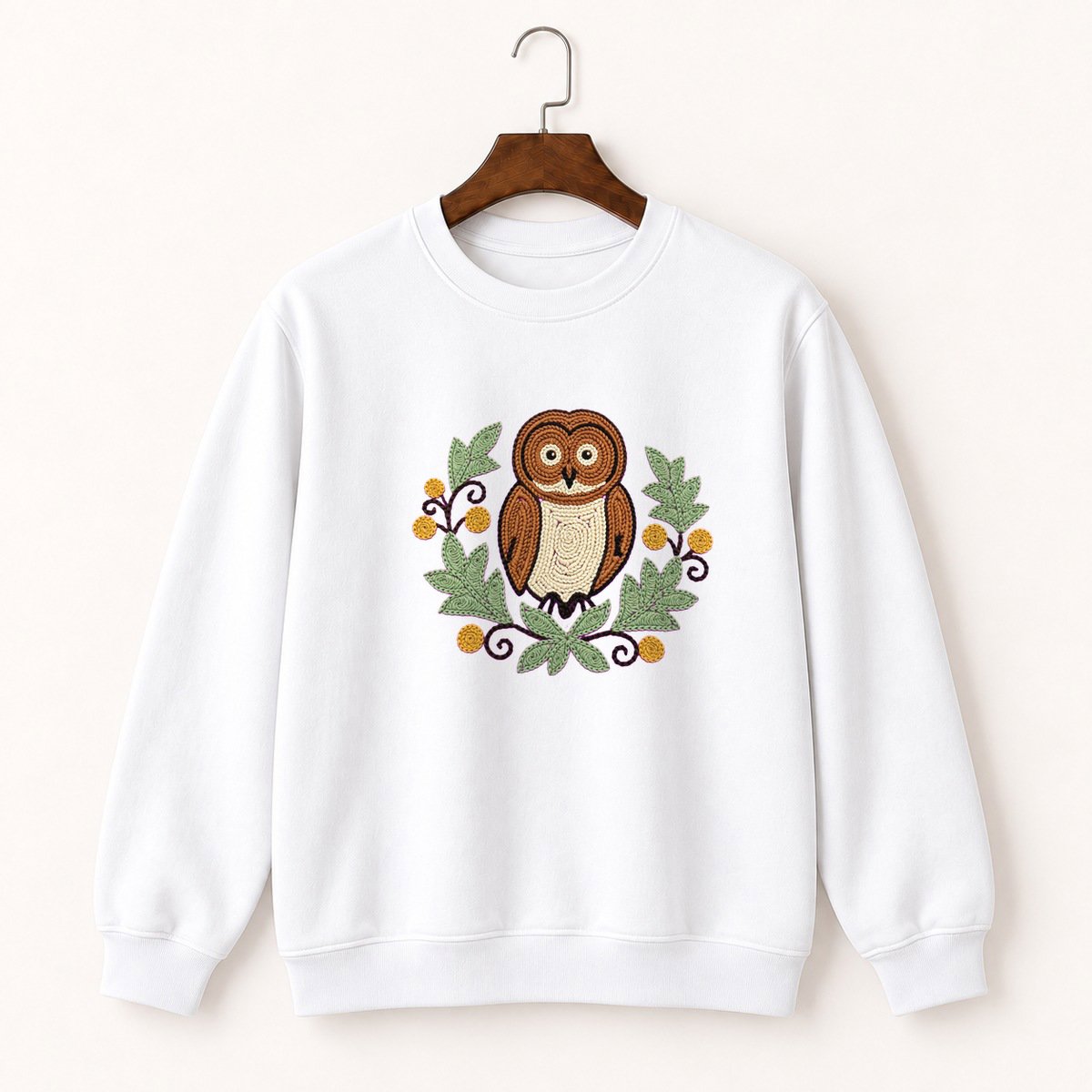 Barred Owl Crewneck Sweatshirt 5
