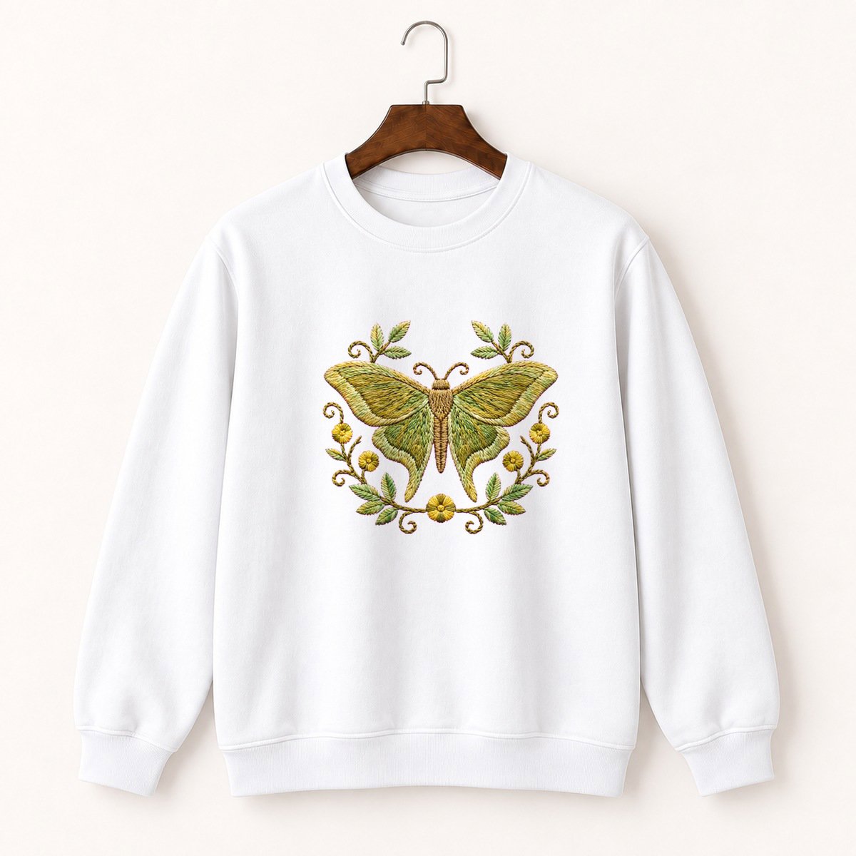 Luna Moth Crewneck Sweatshirt 5