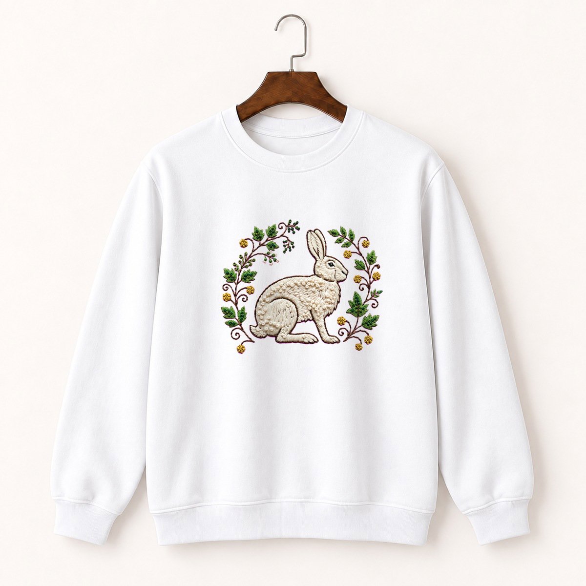 Snowshoe Hare Crewneck Sweatshirt 5