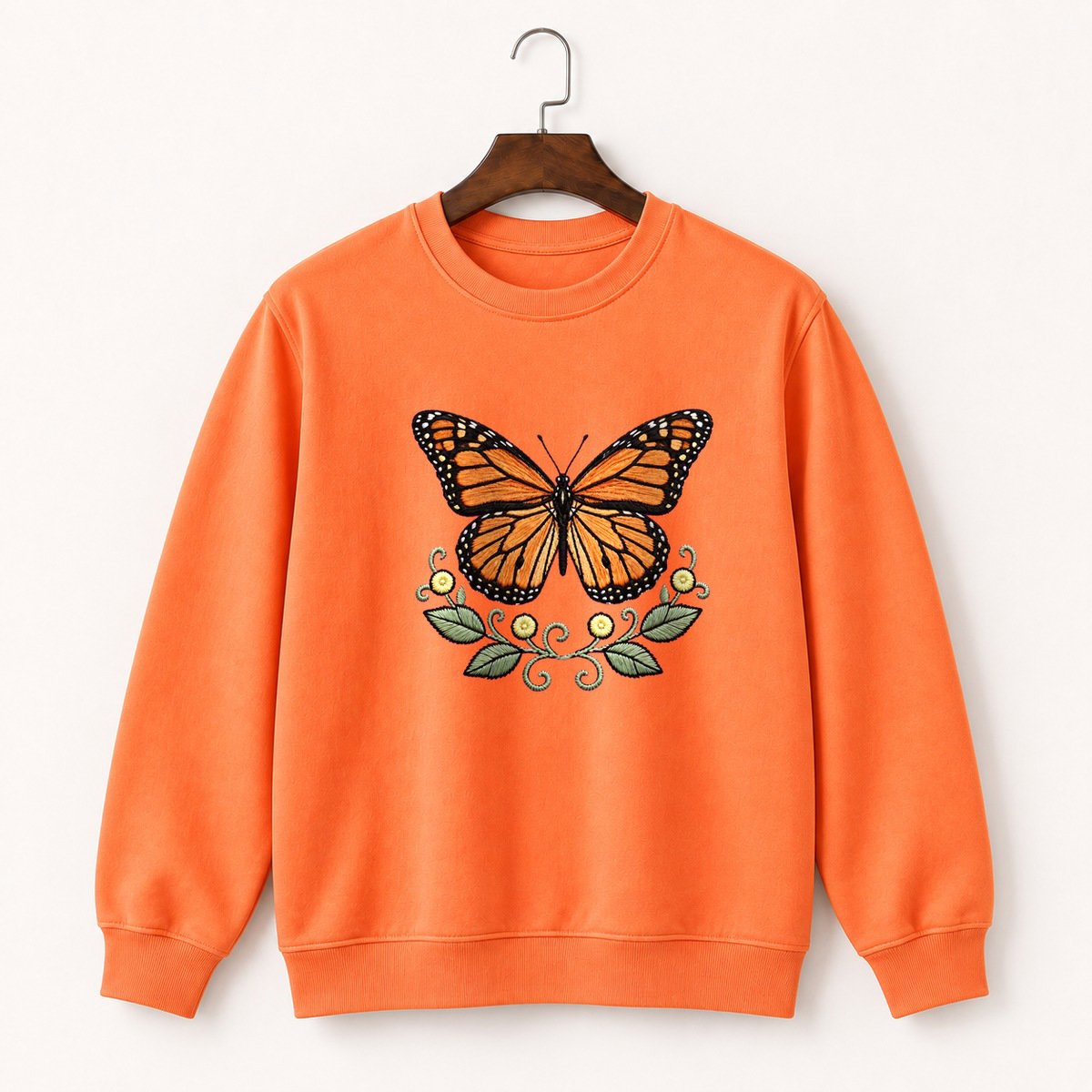 Monarch Butterfly Crewneck Sweatshirt 3