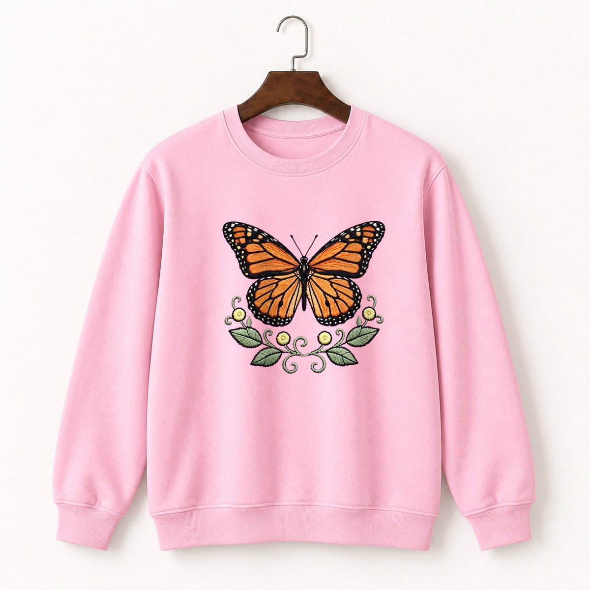 Monarch Butterfly Crewneck Sweatshirt 4