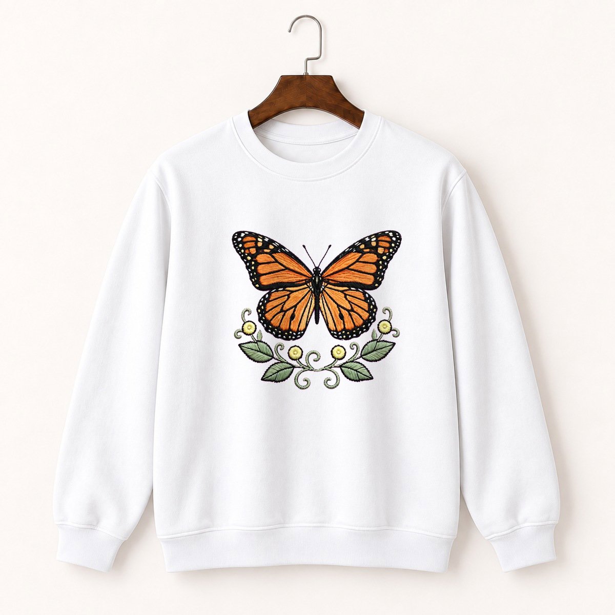 Monarch Butterfly Crewneck Sweatshirt 5