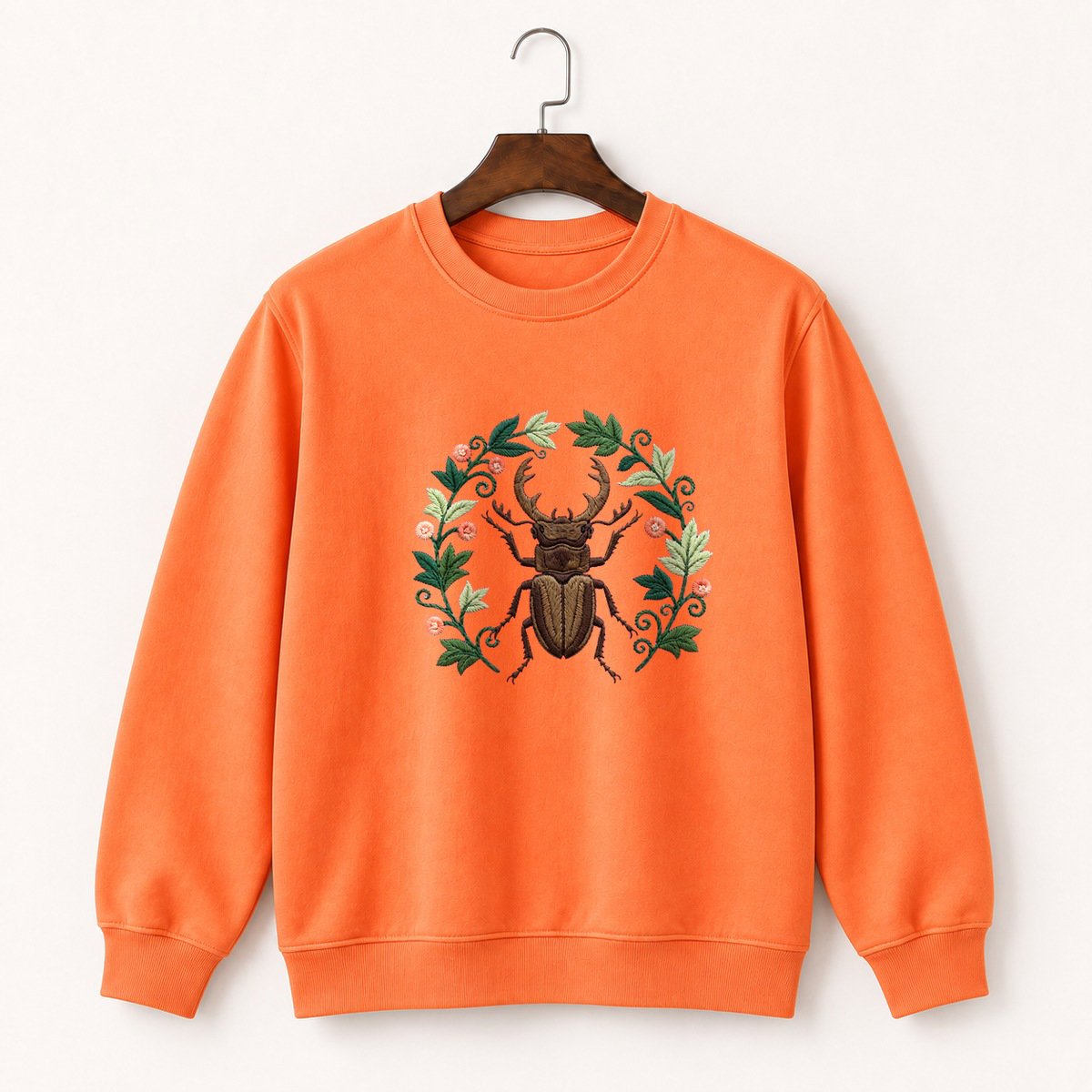 Stag Beetle Crewneck Sweatshirt 3