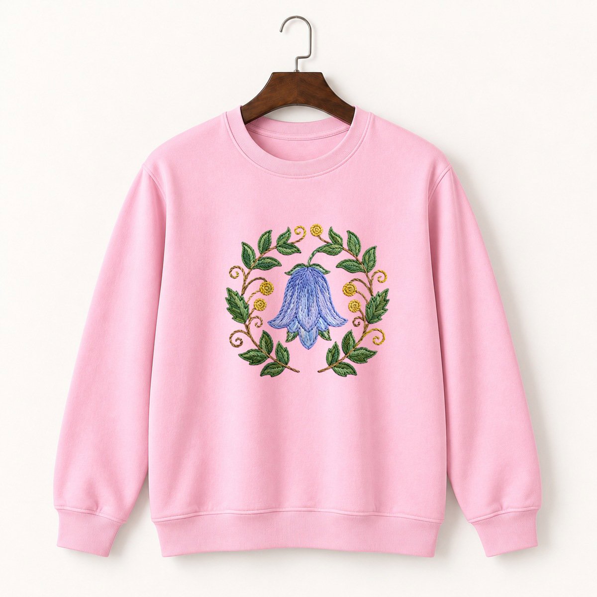 Harebell Flower Crewneck Sweatshirt 4