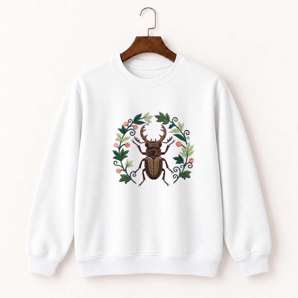 Stag Beetle Crewneck Sweatshirt 5