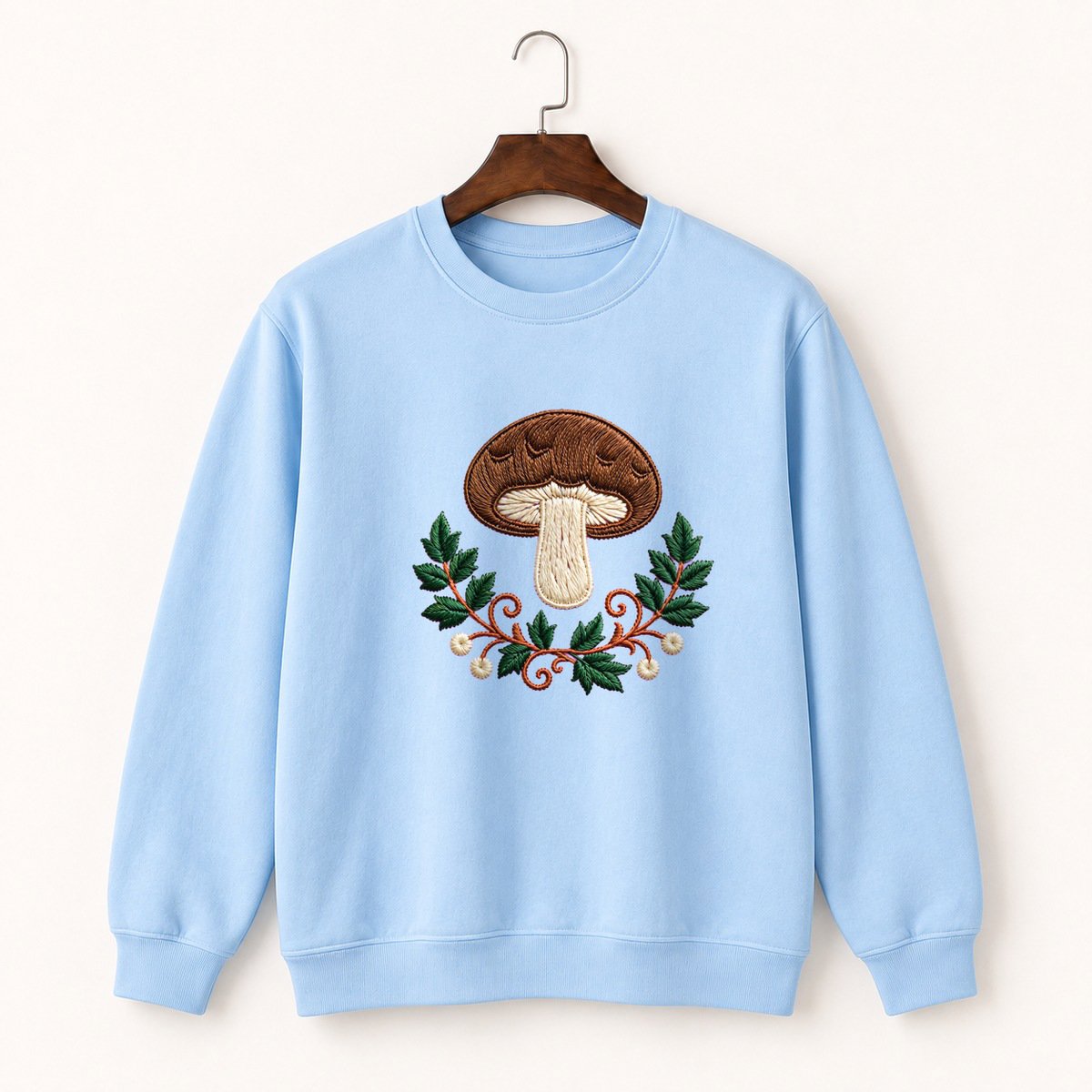 Shiitake Mushroom Crewneck Sweatshirt 1