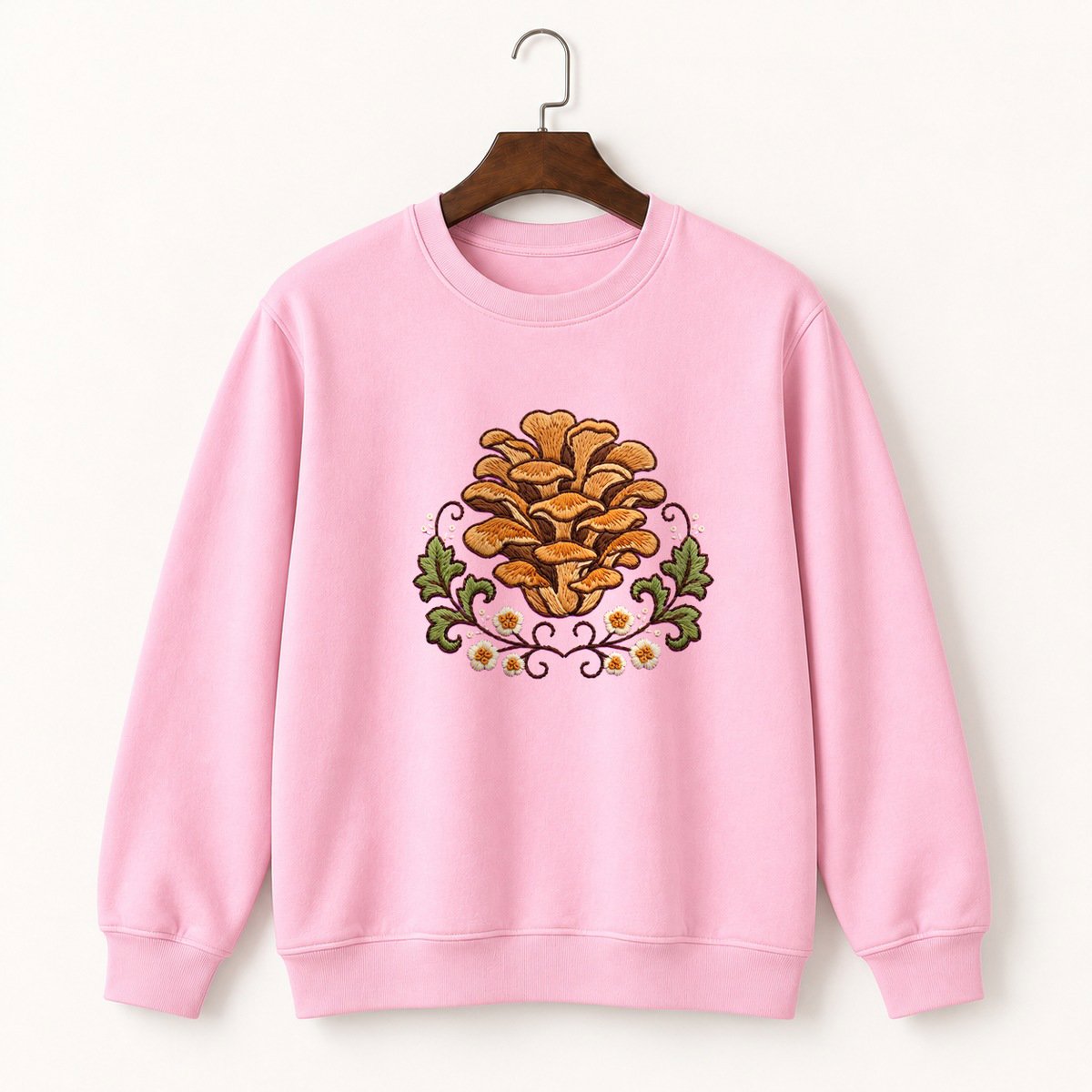 Maitake Mushroom Crewneck Sweatshirt 4